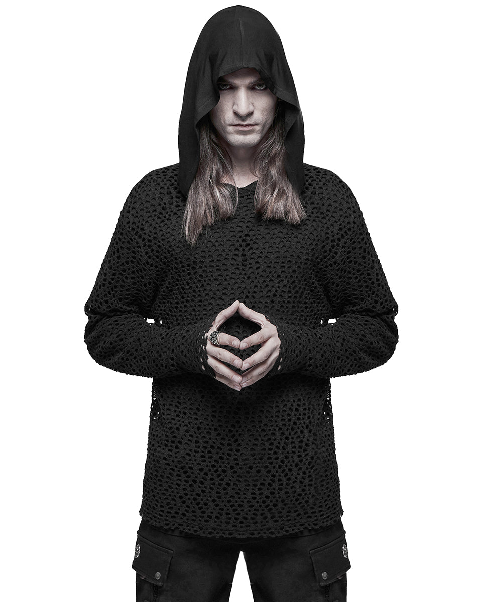 WT-687 Shadow Siphon Mens 2-Piece Apocalytic Hooded Top