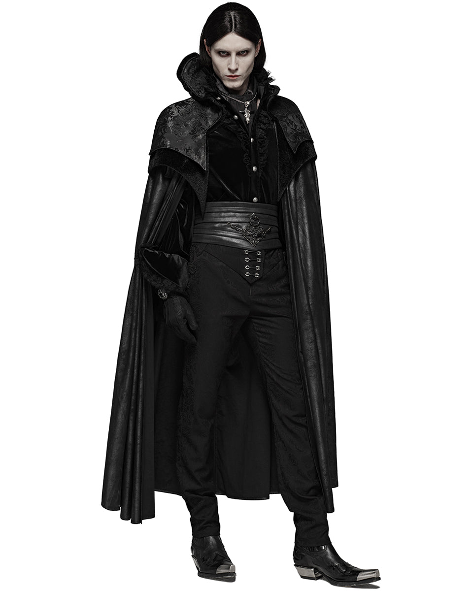 Mens gothic sale cloak