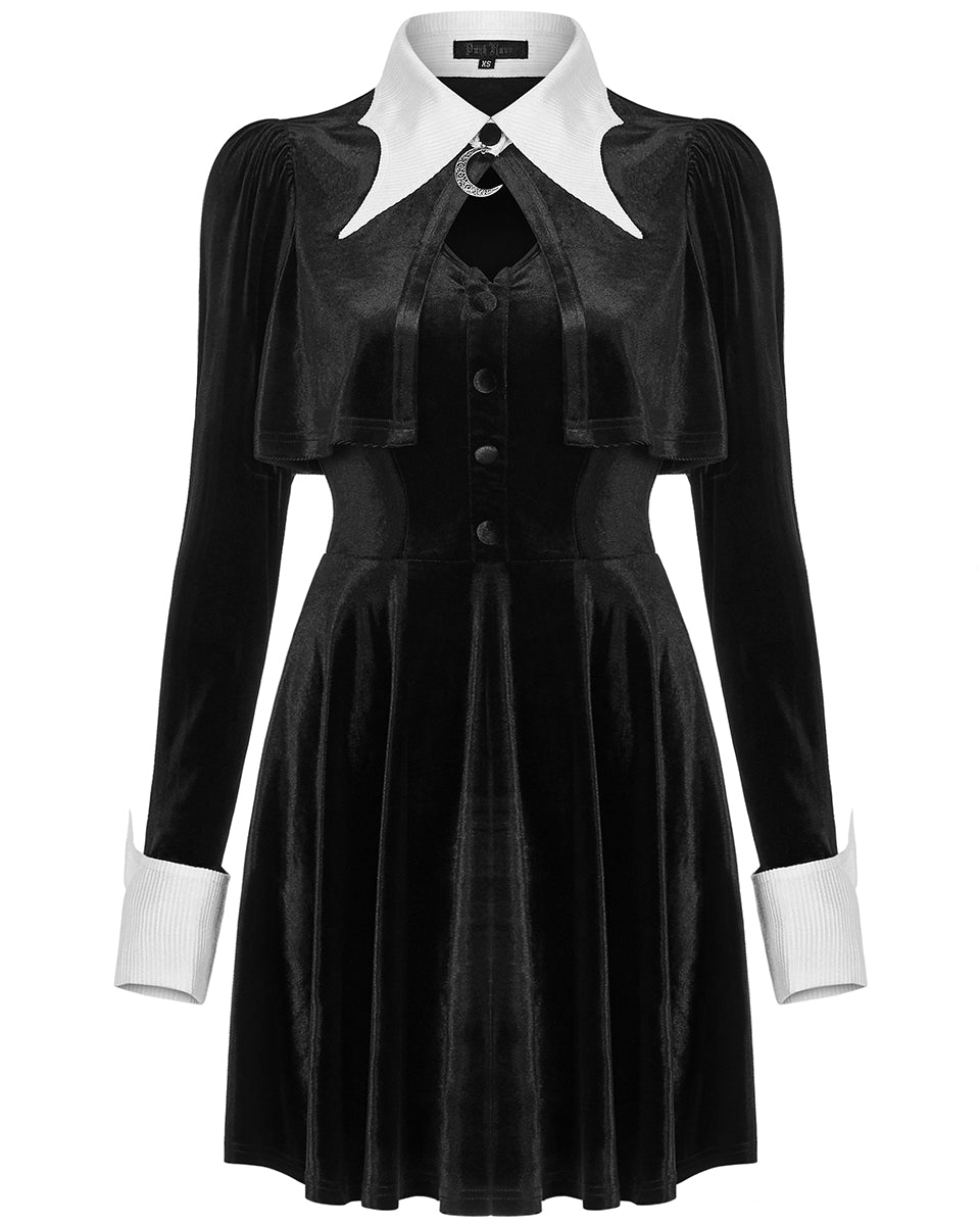 Incantine Gothic Lolita Witch Dress - Black Velvet