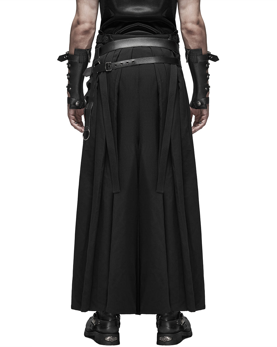 WK-413 Mens Dieselpunk Kimono Pants