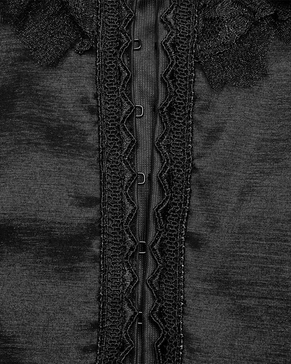 WQ-611 Dark Decadence Gothic Wedding Dress