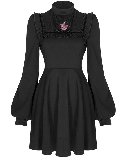 OPQ874 Daily Life Dark Jester Gothic Lolita Dress