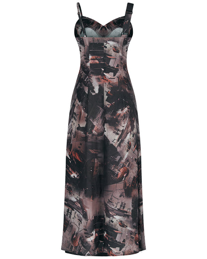 OPQ-1147 Daily Life Dream Age Wasteland Apocalyptic Maxi Dress