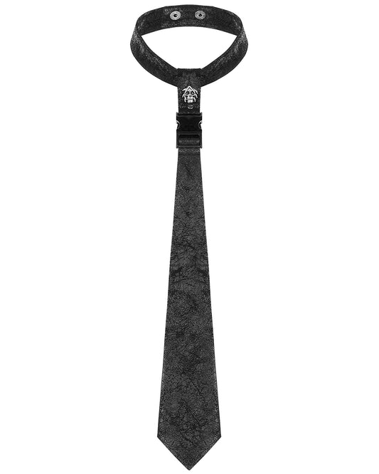 WS-475 Anarchus Mens Neck Tie - Black