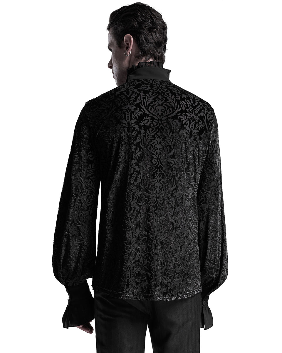 WY-1280 Invictus Mens Gothic Vampire Dress Shirt