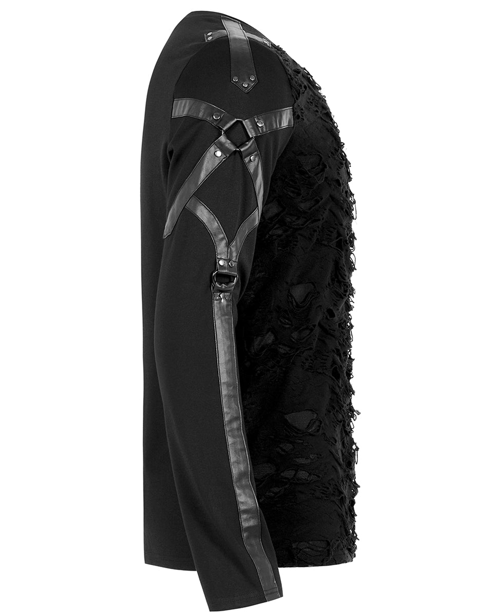 WT-683 Kill Caustic Mens Apocalyptic Gothic Top