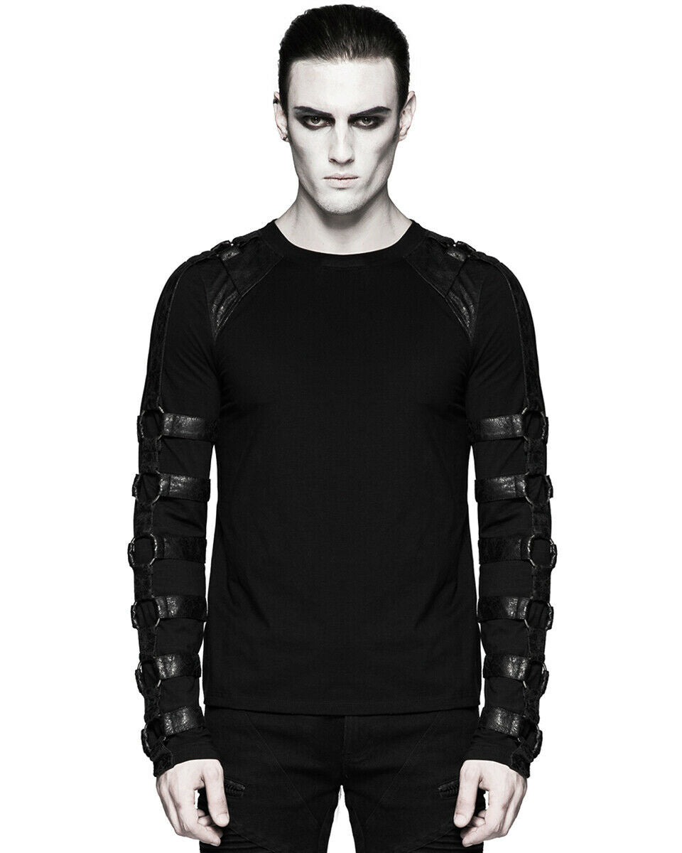 T-457 Deconstruction Unit Mens Dieselpunk Long Sleeve Top