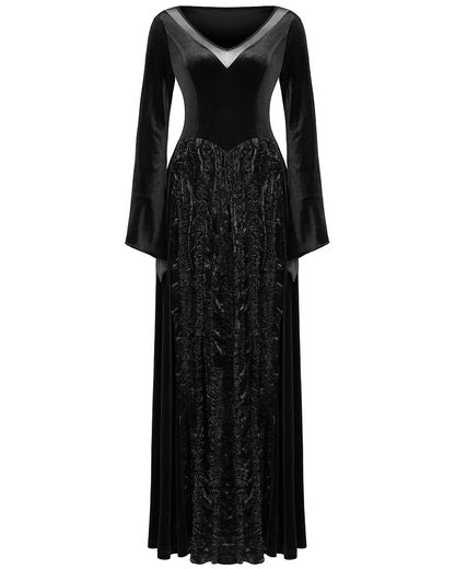 WQ-513 Womens Long Gothic Evening Dress