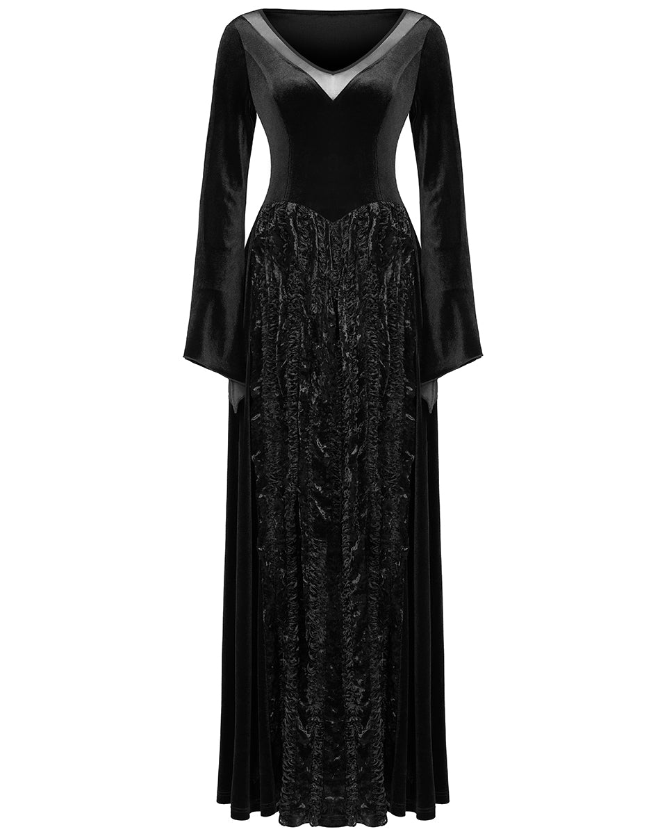 WQ-513 Womens Long Gothic Evening Dress