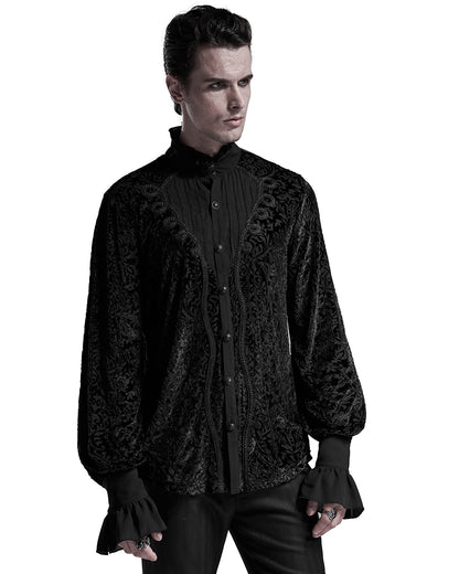 WY-1280 Invictus Mens Gothic Vampire Dress Shirt