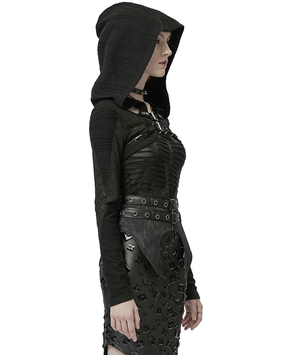 Hooded bolero on sale