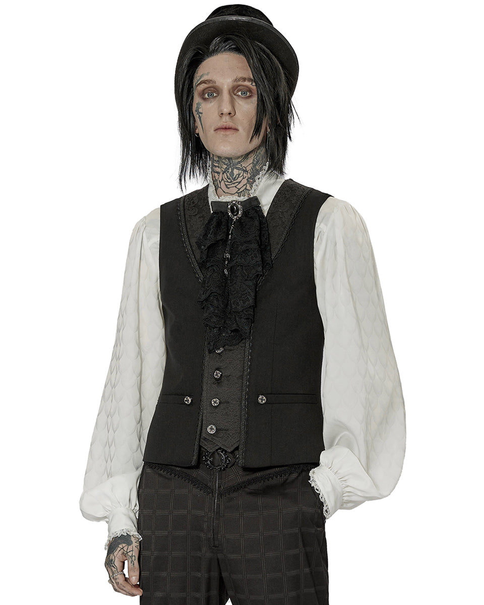 Mens hot sale jacquard waistcoat