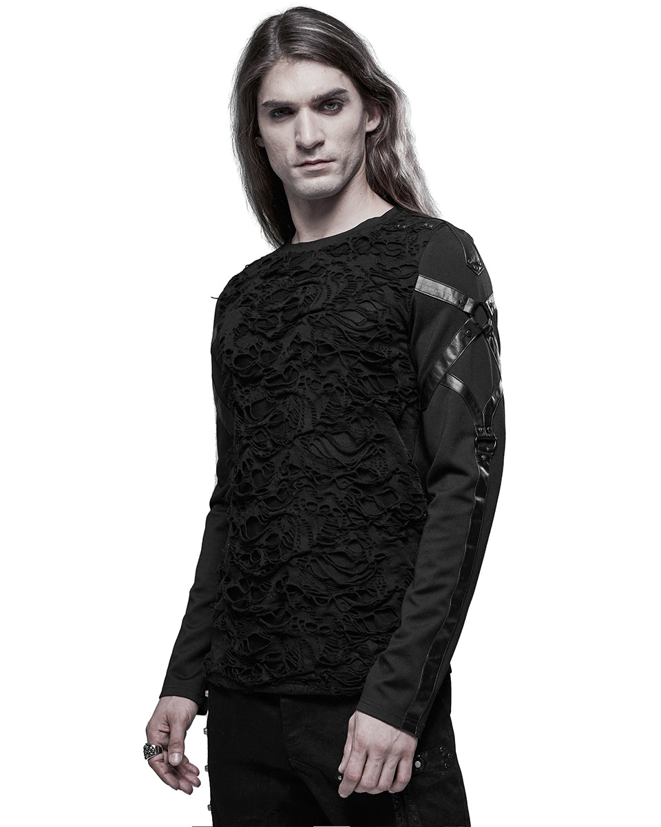 WT-683 Kill Caustic Mens Apocalyptic Gothic Top