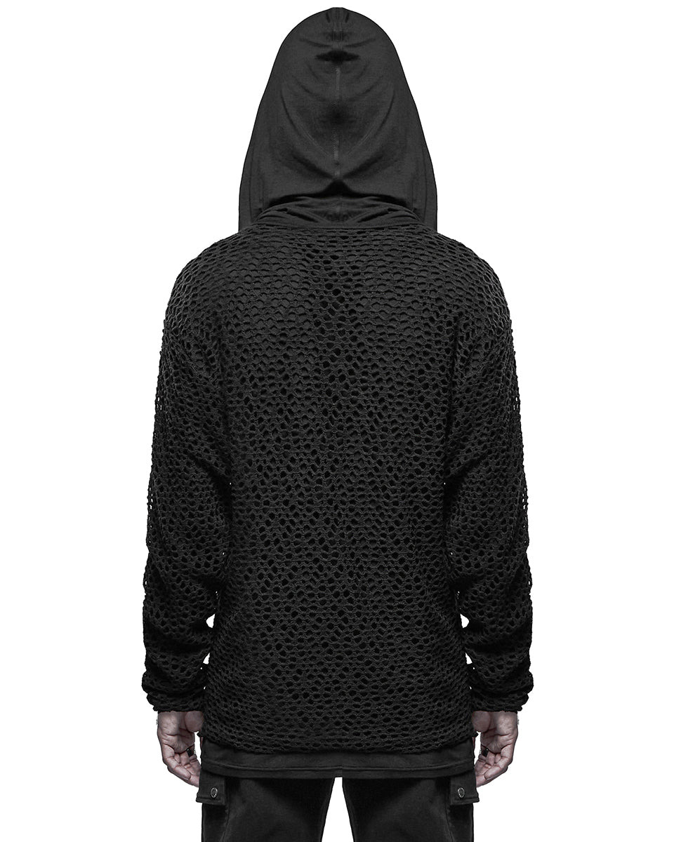 WT-687 Shadow Siphon Mens 2-Piece Apocalytic Hooded Top