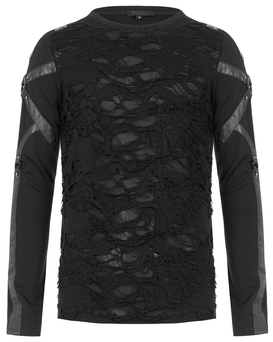 WT-683 Kill Caustic Mens Apocalyptic Gothic Top