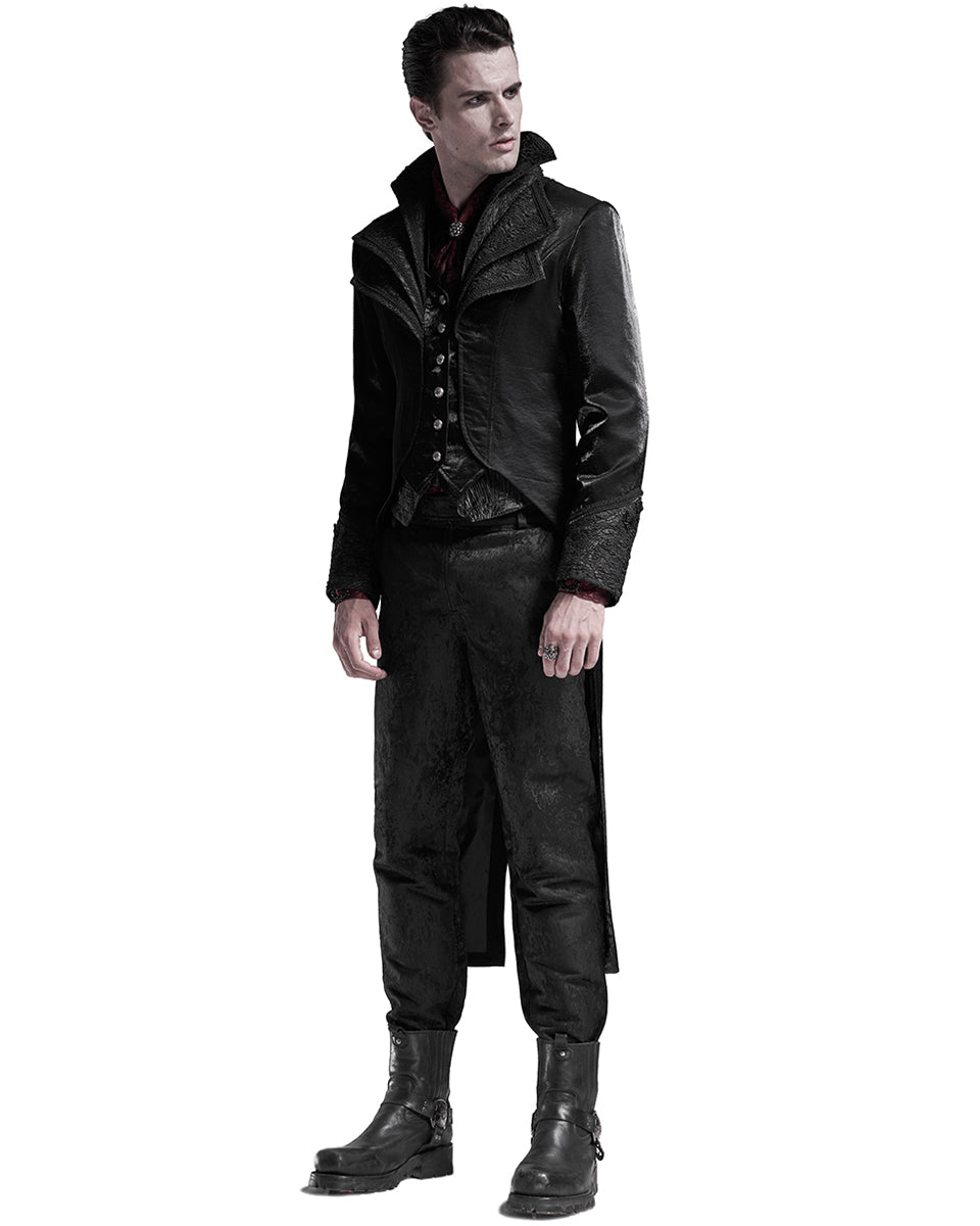 WY-1243 Danophrius Mens Gothic Aristocrat Tailcoat Jacket