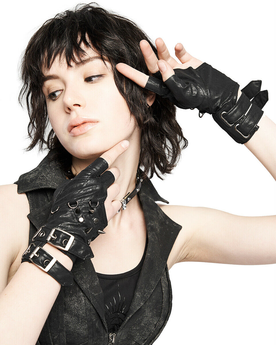 WS-350 Paradox Womens Dieselpunk Fingerless Archery Gloves