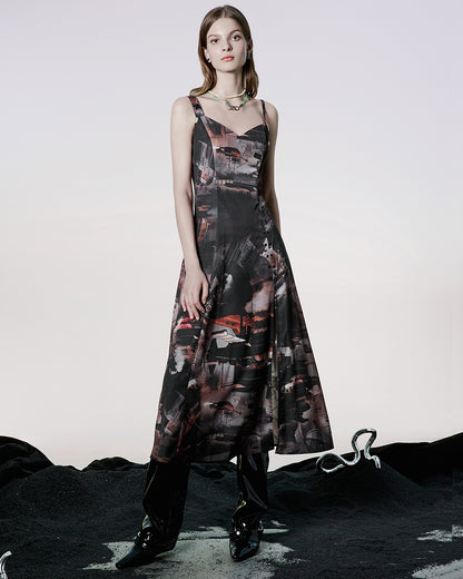 OPQ-1147 Daily Life Dream Age Wasteland Apocalyptic Maxi Dress