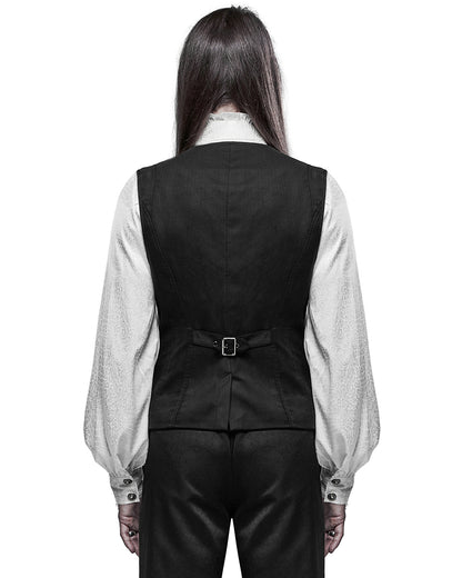 WY-1339 Invictus Mens Regency Gothic Waistcoat Vest