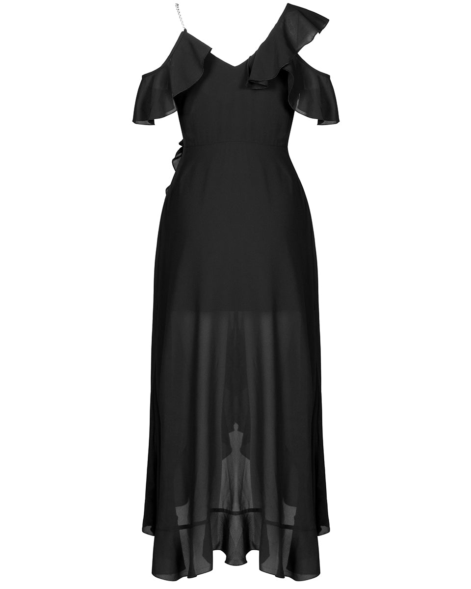 OPQ599 Deloria Gothic Maxi Dress