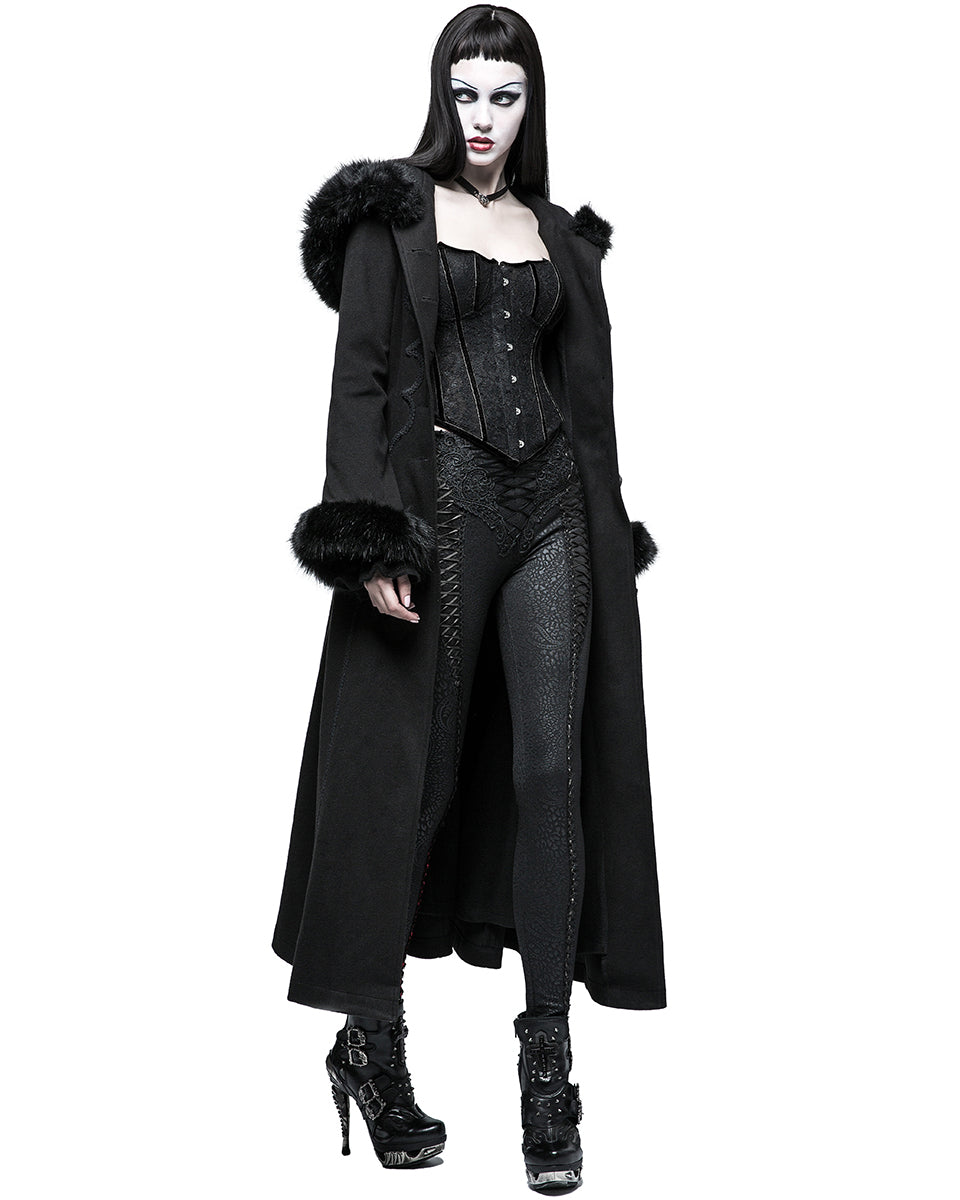 Goth Outfits Gothic Winter Coats Plus Size ROSEGAL-Gothic
