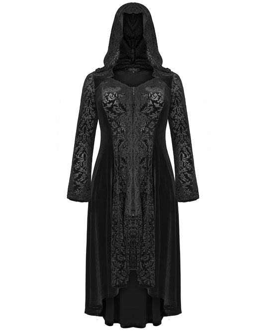 DY-1296 Plus Size Forbidden Desires Womens Hooded Cloak Jacket