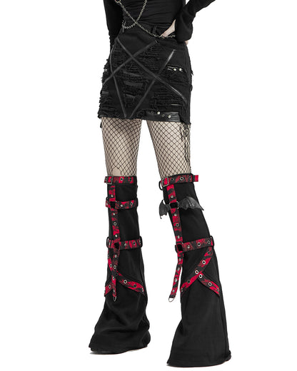 WQ-537 Utoxica Womens Apocalyptic Goth Skirt