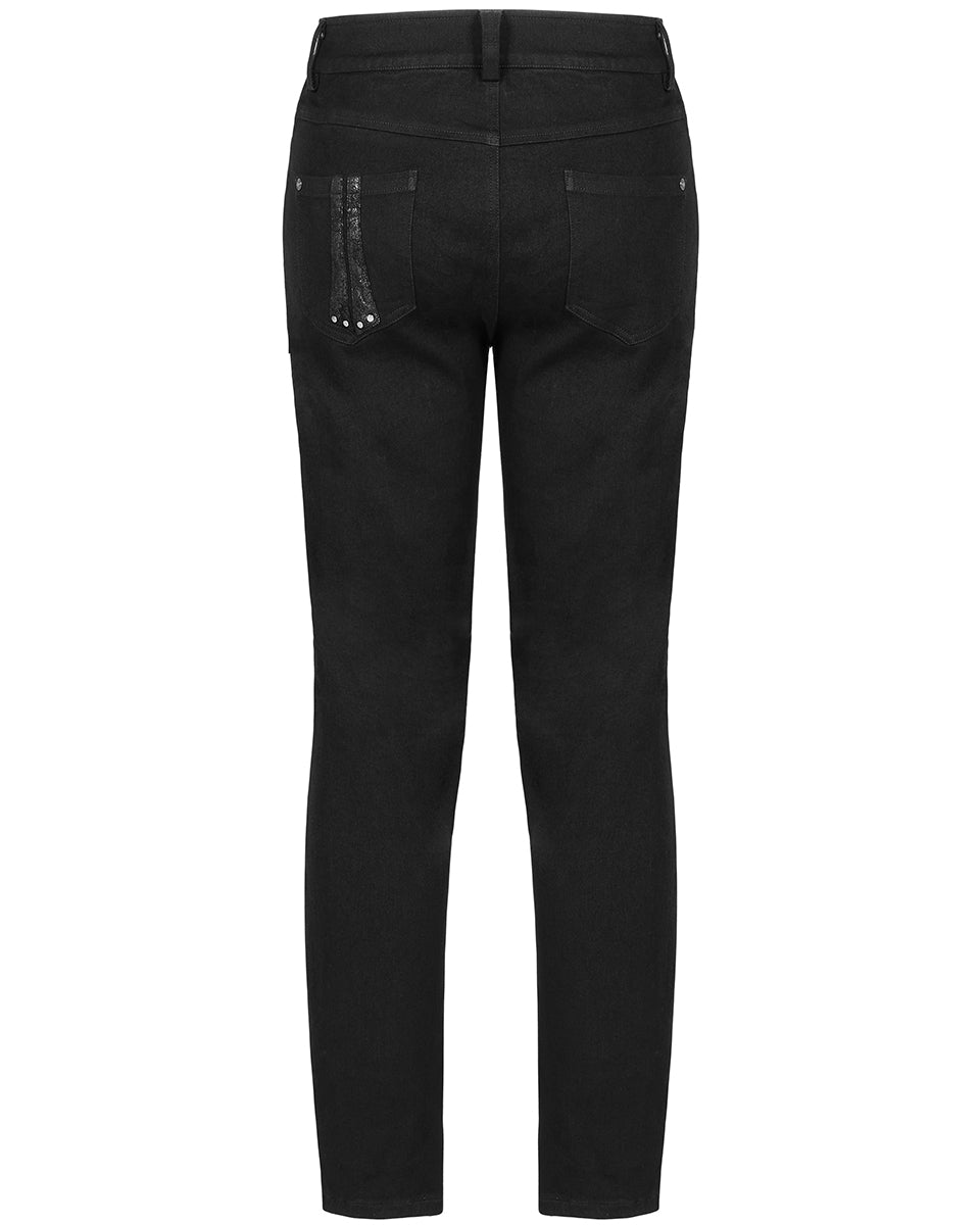 WK-477 Utopica Mens Apocalyptic Goth Jeans