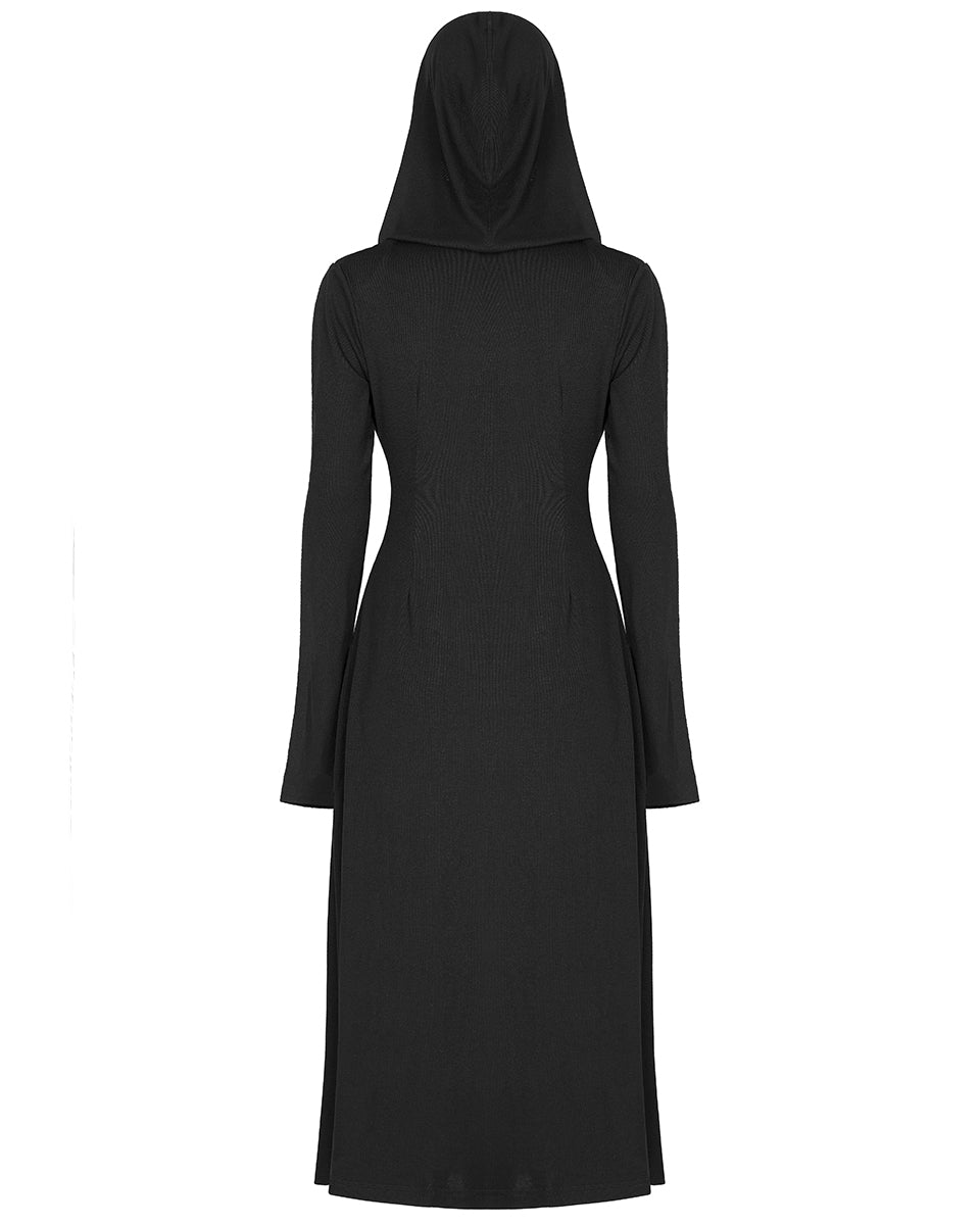 OPY-652 Daily Life Urban Occult Casual Gothic Long Hooded Cloak Cardigan