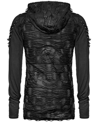 T-438 Decay Dieselpunk Hoodie Top