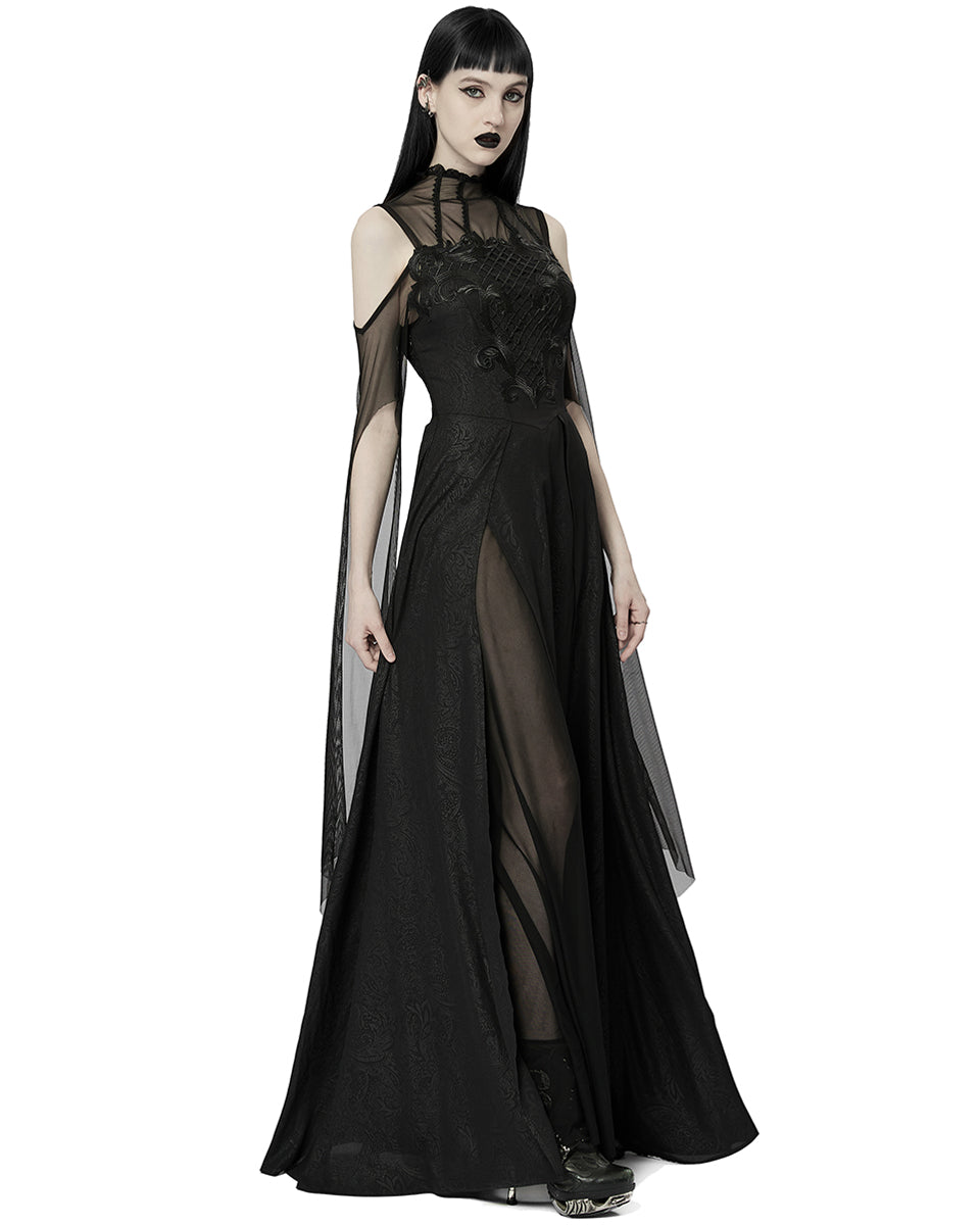 Gothic maxi clearance dress