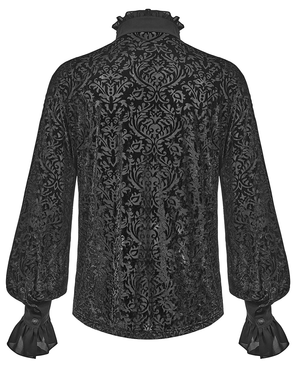 WY-1280 Invictus Mens Gothic Vampire Dress Shirt