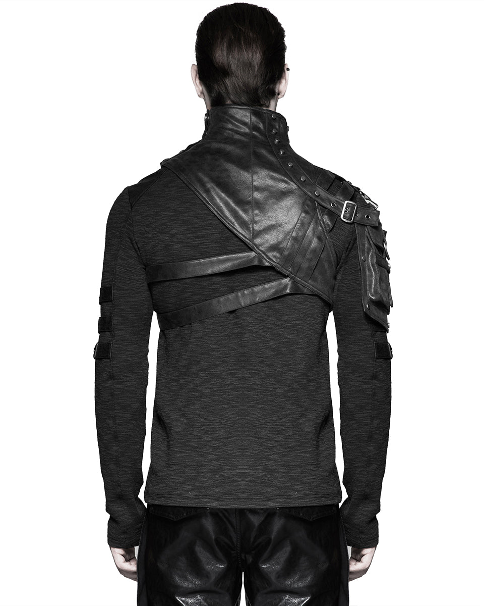 Obtainium Mens Shoulder Armour Harness - Black