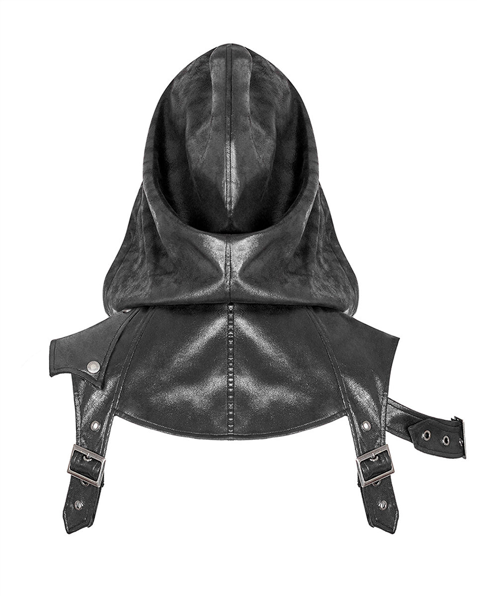 WS-275 Storm Womens Apocalyptic Gothic Hooded Harness Top