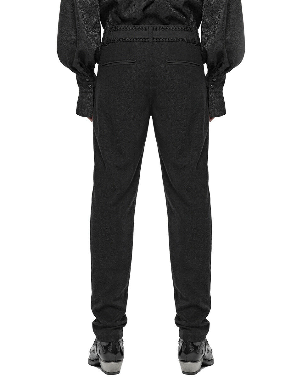 K432 Fenwick Mens Gothic Regency Dress Pants