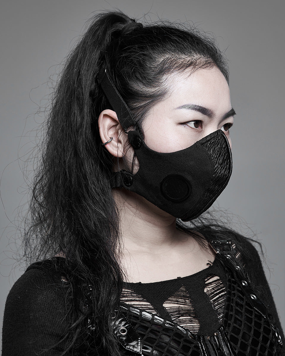WS-432 CyberPunk Gothic Vented Face Cover Mask