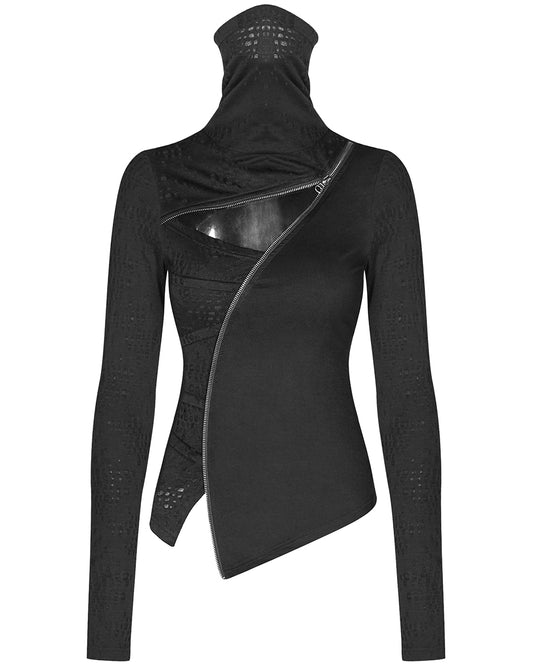 WT-570 Azarea Womens Dieselpunk Muffler Top