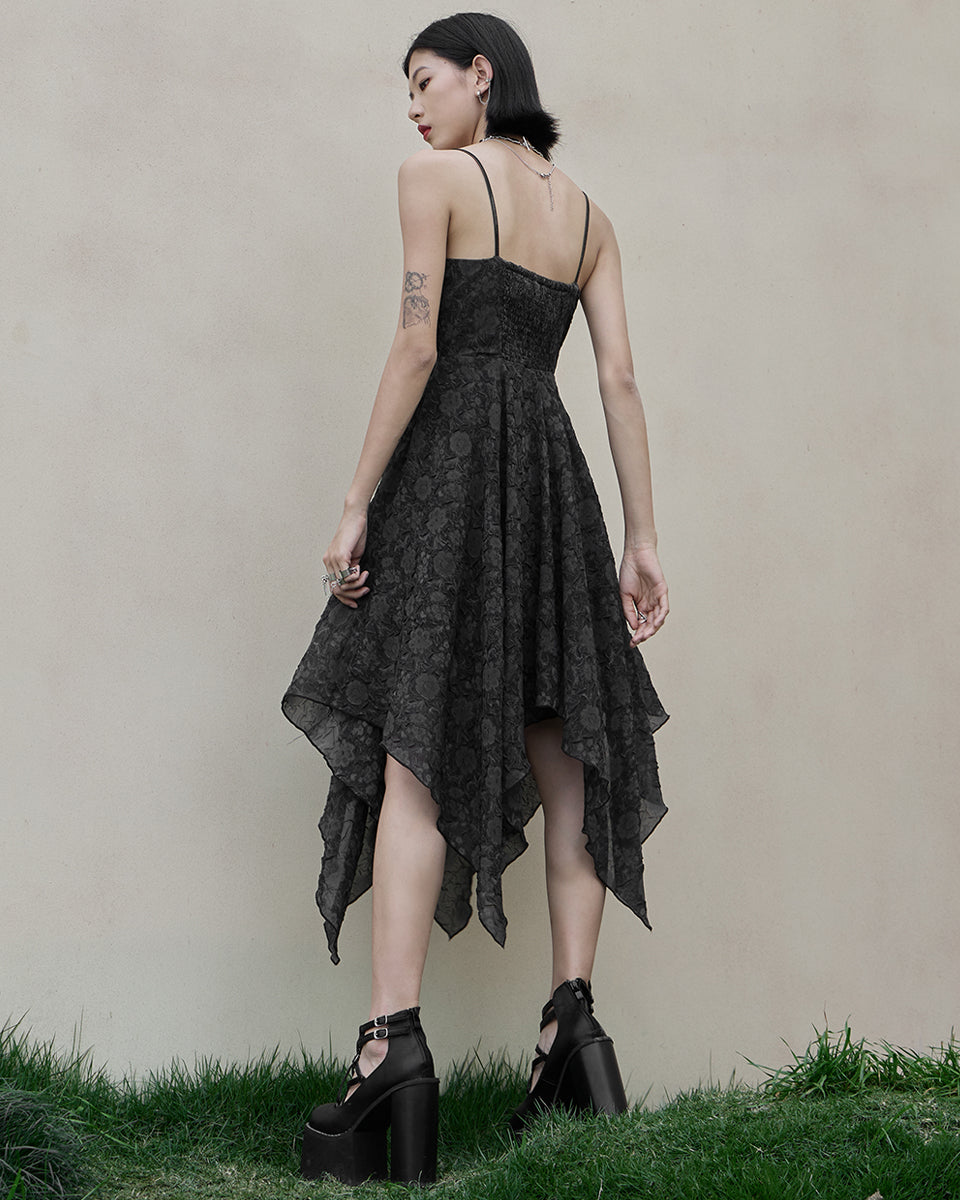 OPQ-1132 Daily Life DarkFlower Gothic Summer Dress OPQ-1132 Daily Life DarkFlower Gothic Summer Dress