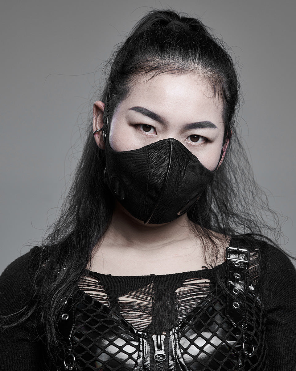 WS-432 CyberPunk Gothic Vented Face Cover Mask