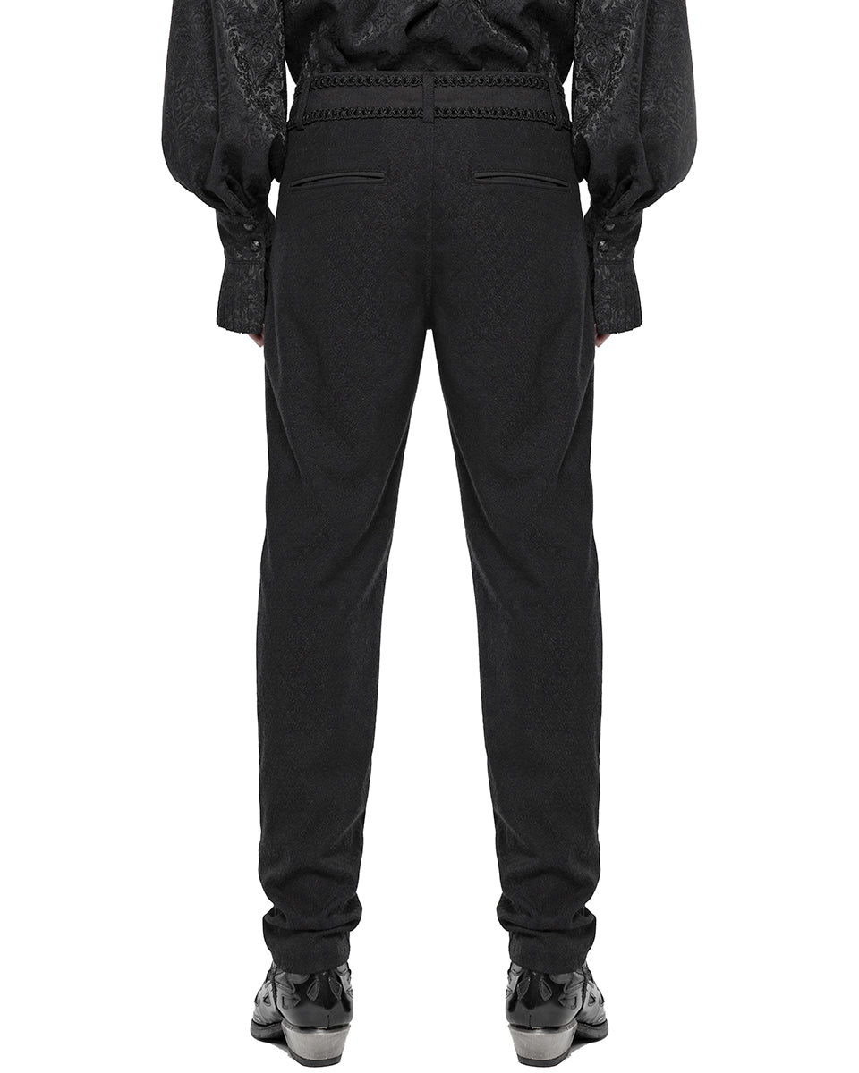 K432 Fenwick Mens Gothic Regency Dress Pants