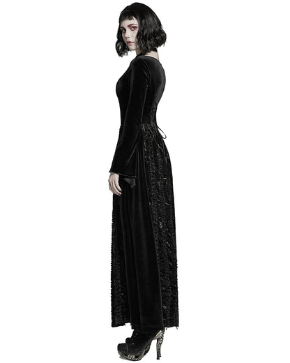 WQ-513 Womens Long Gothic Evening Dress