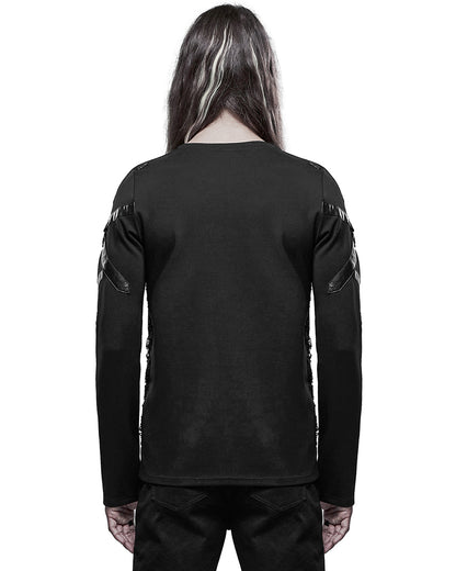 WT-683 Kill Caustic Mens Apocalyptic Gothic Top