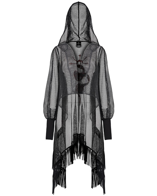 OPY-616 Daily Life Hooded Mesh Cloak