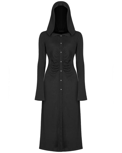 OPY-652 Daily Life Urban Occult Casual Gothic Long Hooded Cloak Cardigan